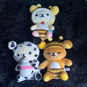 BUNDLE three Ailakkuma bears!